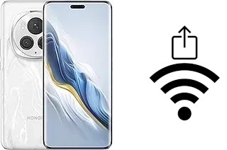 How to generate a QR code with the Wi-Fi password on a Honor Honor Magic6 Pro