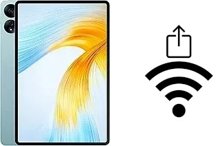 How to generate a Wi-Fi QR code on an Honor MagicPad 13