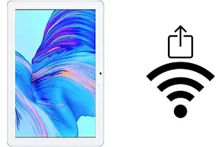 How to generate a QR code with the Wi-Fi password on a Honor Pad X6