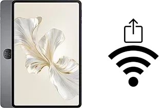 How to generate a Wi-Fi QR code on an Honor Pad 9