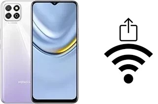 How to generate a Wi-Fi QR code on an Honor Play 20