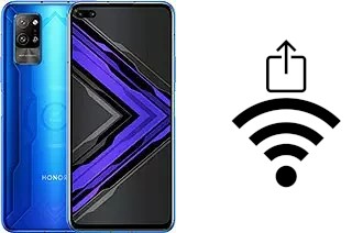 How to generate a Wi-Fi QR code on an Honor Play4 Pro