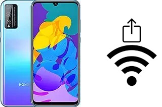 How to generate a Wi-Fi QR code on an Honor Play 4T Pro