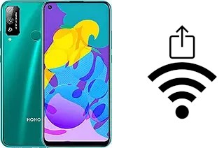 How to generate a Wi-Fi QR code on an Honor Play 4T