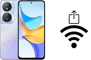 How to generate a Wi-Fi QR code on an Honor Play 50 Plus