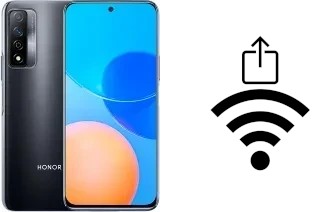 How to generate a Wi-Fi QR code on an Honor Play 5T Pro