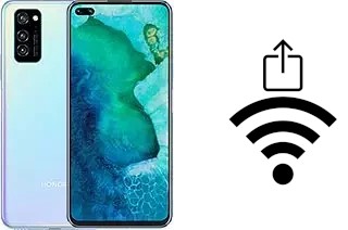 How to generate a Wi-Fi QR code on an Honor V30