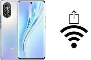 How to generate a Wi-Fi QR code on an Honor V40 Lite