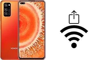 How to generate a Wi-Fi QR code on an Honor View30