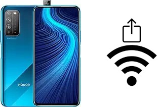 How to generate a Wi-Fi QR code on an Honor X10 5G