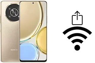 How to generate a Wi-Fi QR code on an Honor X30