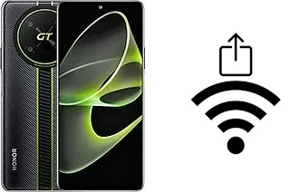 How to generate a Wi-Fi QR code on an Honor X40 GT