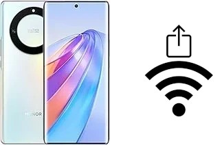 How to generate a QR code with the Wi-Fi password on a Honor X40