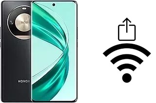 How to generate a QR code with the Wi-Fi password on a Honor Honor X50 Pro