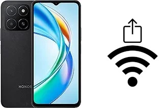 How to generate a Wi-Fi QR code on an Honor X5b