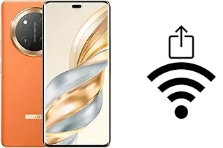 How to generate a Wi-Fi QR code on an Honor X60 Pro