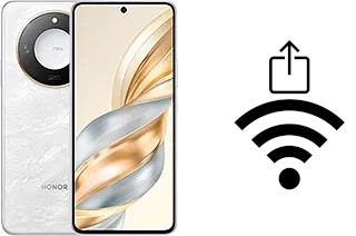 How to generate a Wi-Fi QR code on an Honor X60