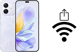 How to generate a QR code with the Wi-Fi password on a Honor X60i