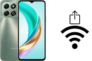 How to generate a QR code with the Wi-Fi password on a Honor X6b