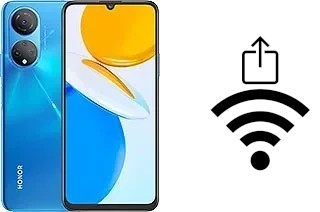 How to generate a Wi-Fi QR code on an Honor X7