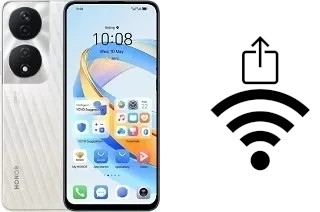 How to generate a Wi-Fi QR code on an Honor X7b 5G