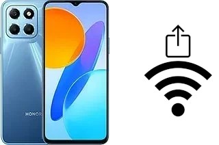 How to generate a Wi-Fi QR code on an Honor X8 5G