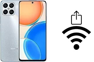 How to generate a Wi-Fi QR code on an Honor X8