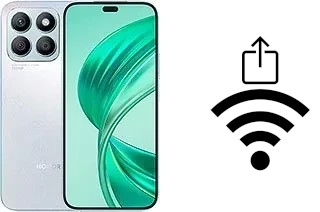 How to generate a Wi-Fi QR code on an Honor X8b