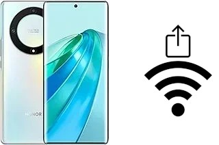 How to generate a Wi-Fi QR code on an Honor X9a