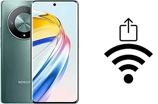 How to generate a Wi-Fi QR code on an Honor X9b