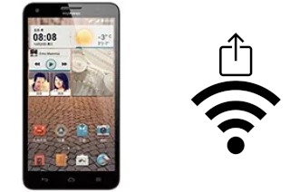 How to generate a Wi-Fi QR code on an Honor 3X G750