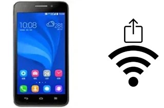 How to generate a Wi-Fi QR code on an Honor 4 Play