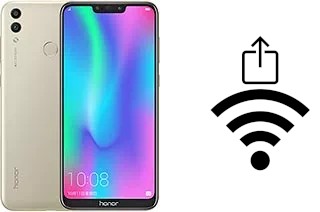 How to generate a Wi-Fi QR code on an Honor 8C