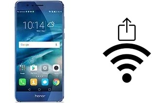 How to generate a QR code with the Wi-Fi password on a Honor 8