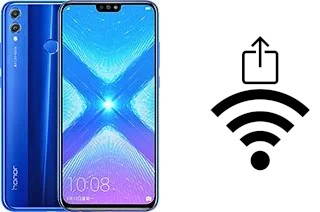 How to generate a QR code with the Wi-Fi password on a Honor 8X