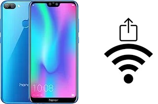 How to generate a QR code with the Wi-Fi password on a Honor 9N (9i)