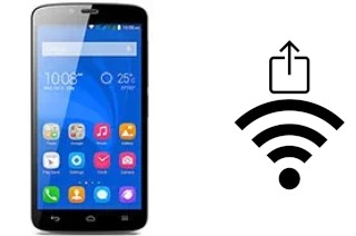 How to generate a QR code with the Wi-Fi password on a Honor Holly