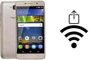 How to generate a QR code with the Wi-Fi password on a Honor Holly 2 Plus