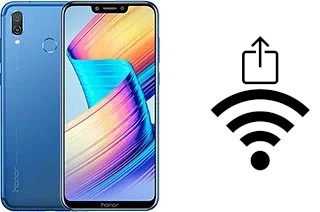 How to generate a QR code with the Wi-Fi password on a Honor Play