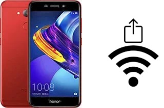 How to generate a QR code with the Wi-Fi password on a Honor 6C Pro