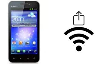 How to generate a QR code with the Wi-Fi password on a Honor U8860