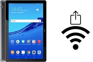 How to generate a QR code with the Wi-Fi password on a Honor Pad 5 10.1