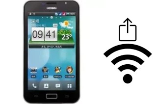 How to generate a QR code with the Wi-Fi password on a Hosin U98