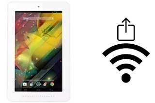 How to generate a Wi-Fi QR code on an HP 7 Plus