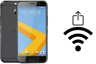 How to generate a QR code with the Wi-Fi password on a HTC 10 evo