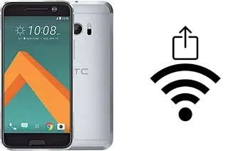 How to generate a QR code with the Wi-Fi password on a HTC 10