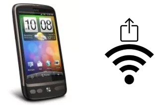 How to generate a QR code with the Wi-Fi password on a HTC Desire