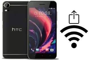 How to generate a QR code with the Wi-Fi password on a HTC Desire 10 Compact