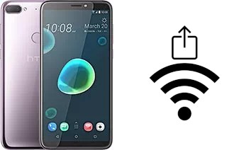 How to generate a Wi-Fi QR code on an HTC Desire 12+