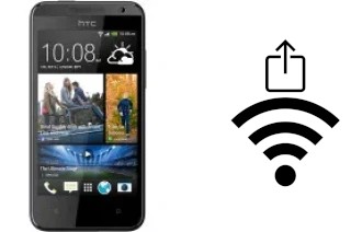 How to generate a Wi-Fi QR code on an HTC Desire 300